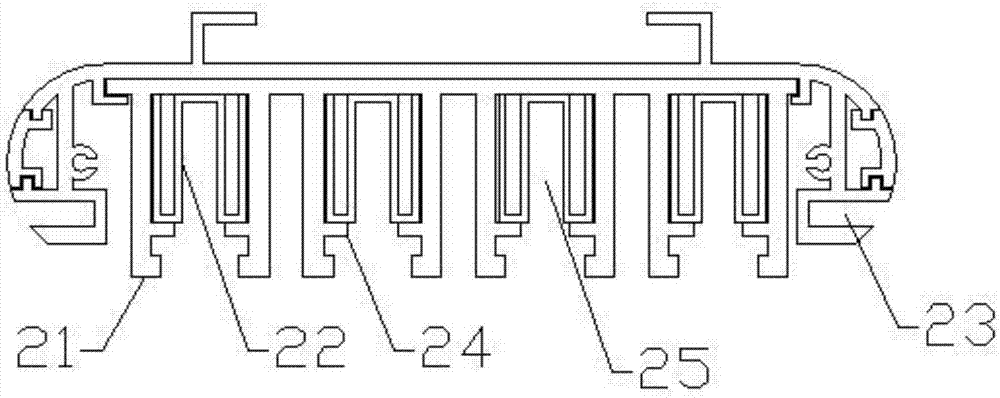 Bus duct power distribution device