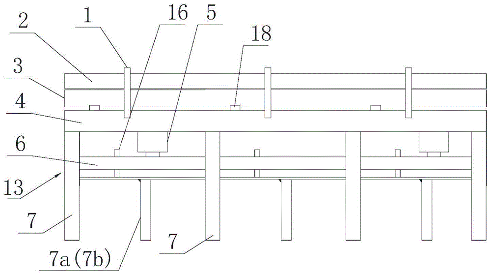 Feeding device for prestress steel strands