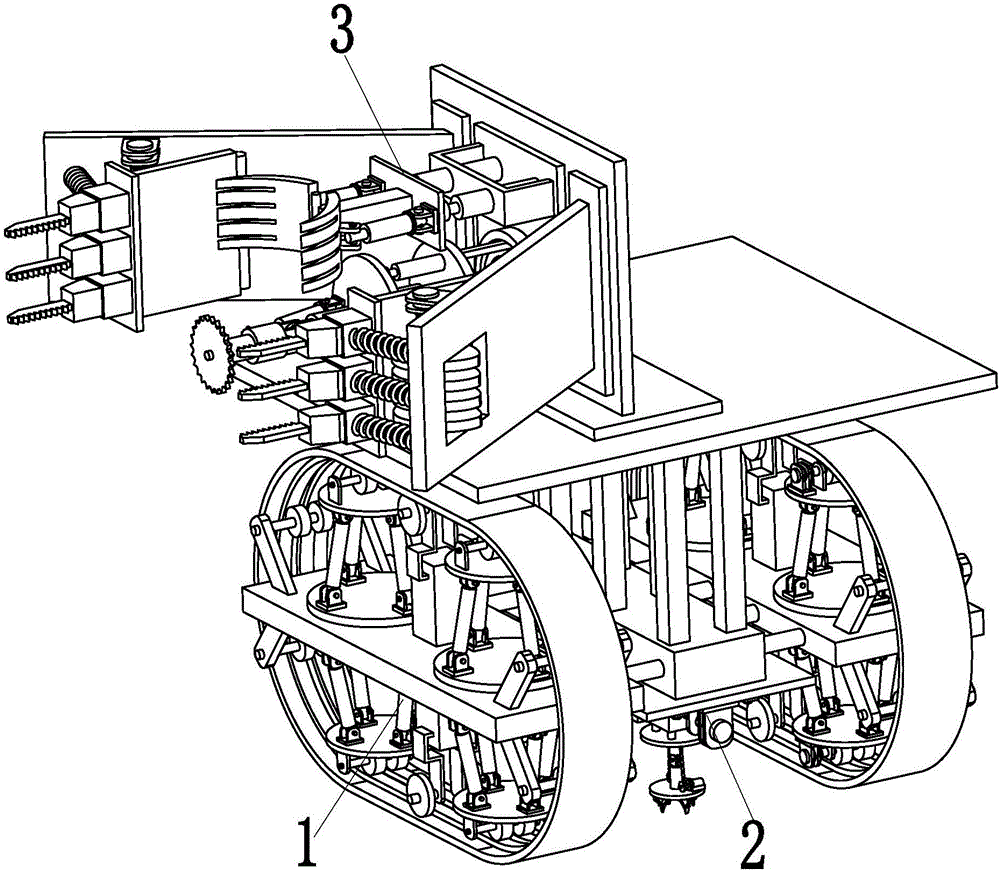 Automatic maintaining equipment for high-speed rail