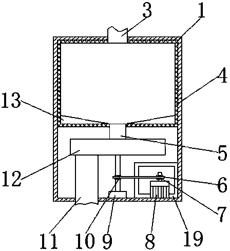 Fertilizer applying machine convenient to use