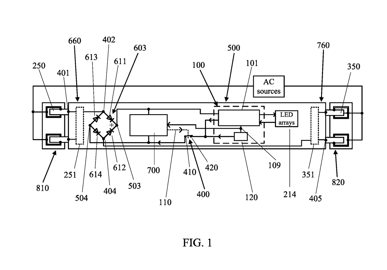 Linear Solid-State Lighting With Electric Shock Prevention