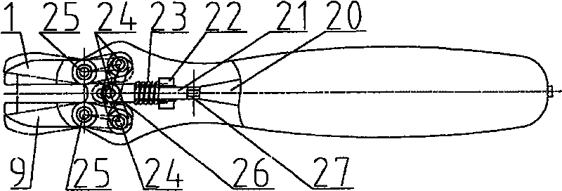 Retaining type ultrasonic treatment gun and ultrasonic beauty treatment equipment containing the treatment gun