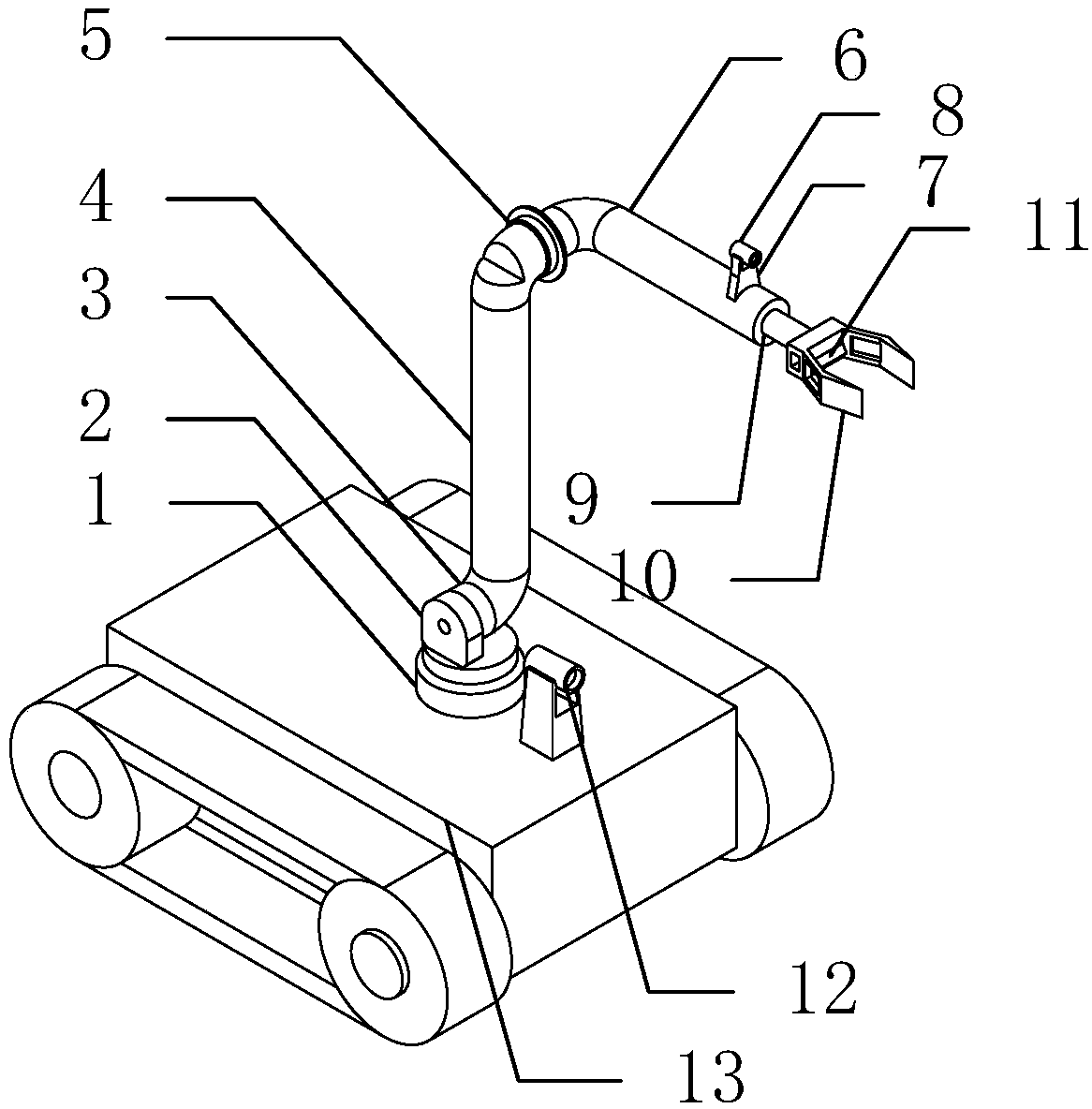 Express package sorting robot and control system