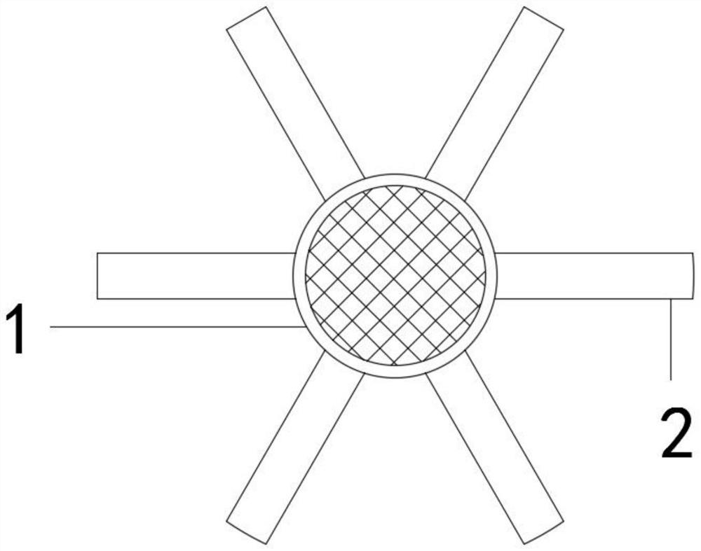 Efficient fishing device with ecological restoration function