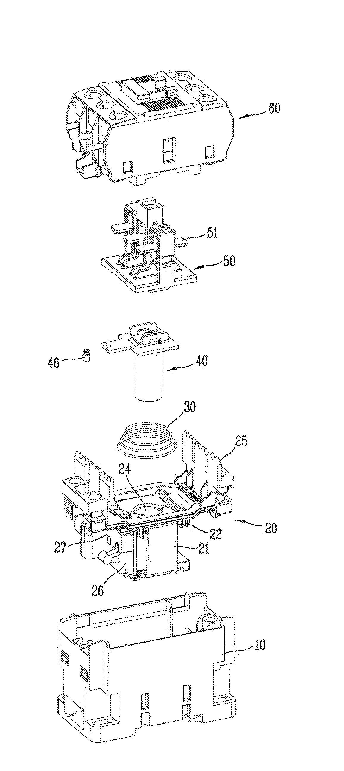 Electromagnetic contactor