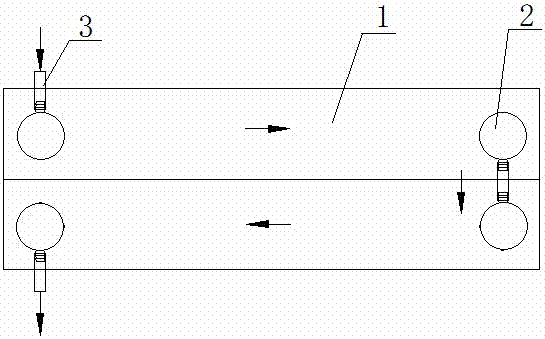 Length pvc plumbing floor with flow stop connections