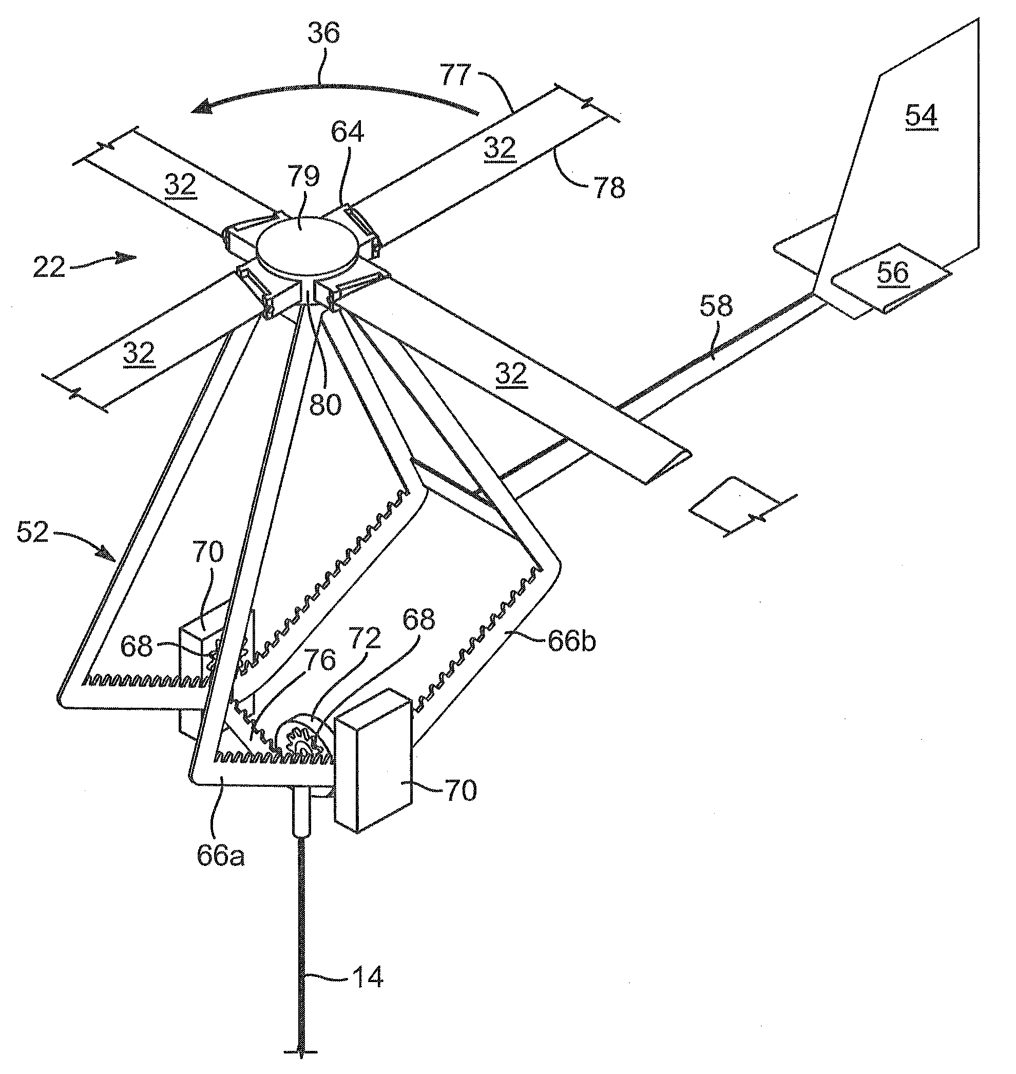 Rotocraft power-generation, control apparatus and method