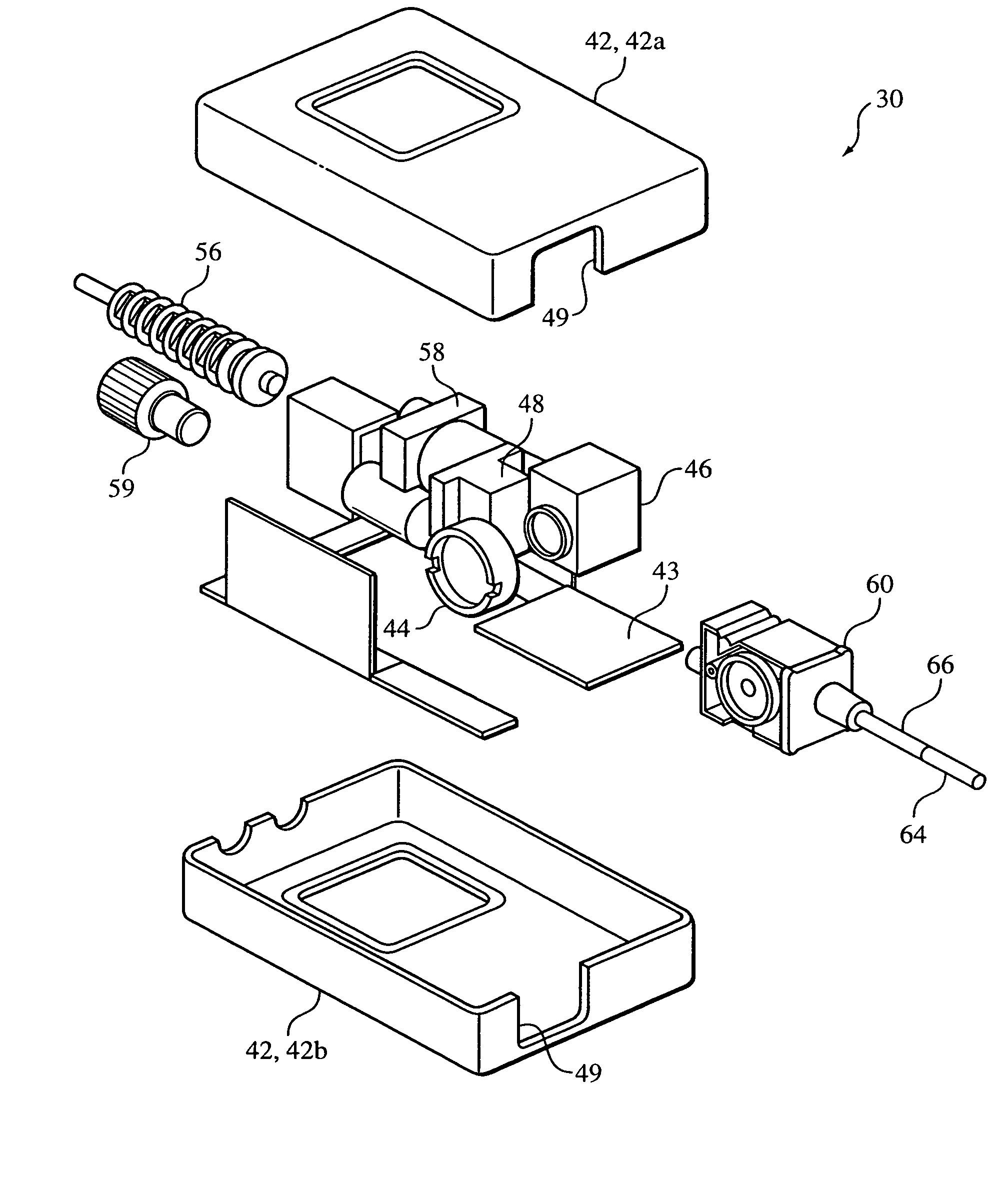 Sidestream gas sampling system with detachable sample cell