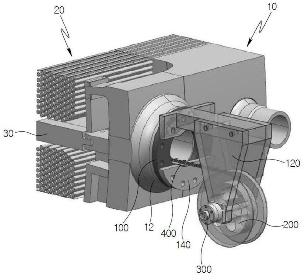 Inspection device for steam generator