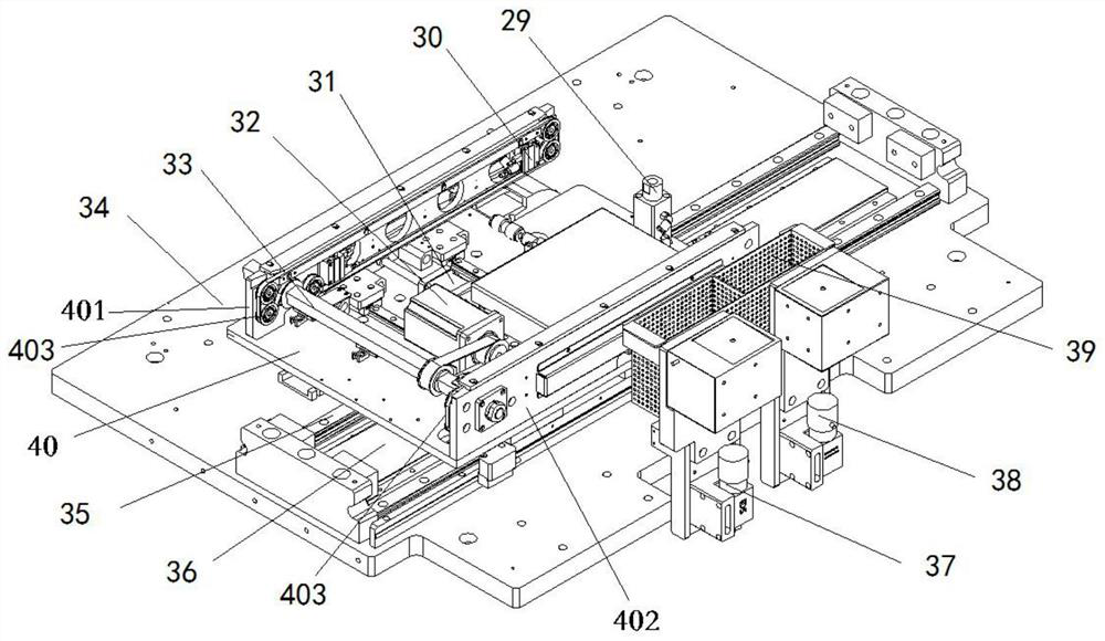 Small on-line full-automatic rubberizing machine