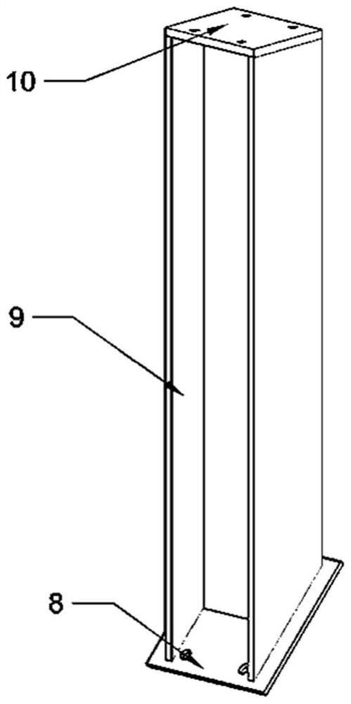 Upper chord bracing for high-altitude assembly of pipe truss and construction method of upper chord bracing