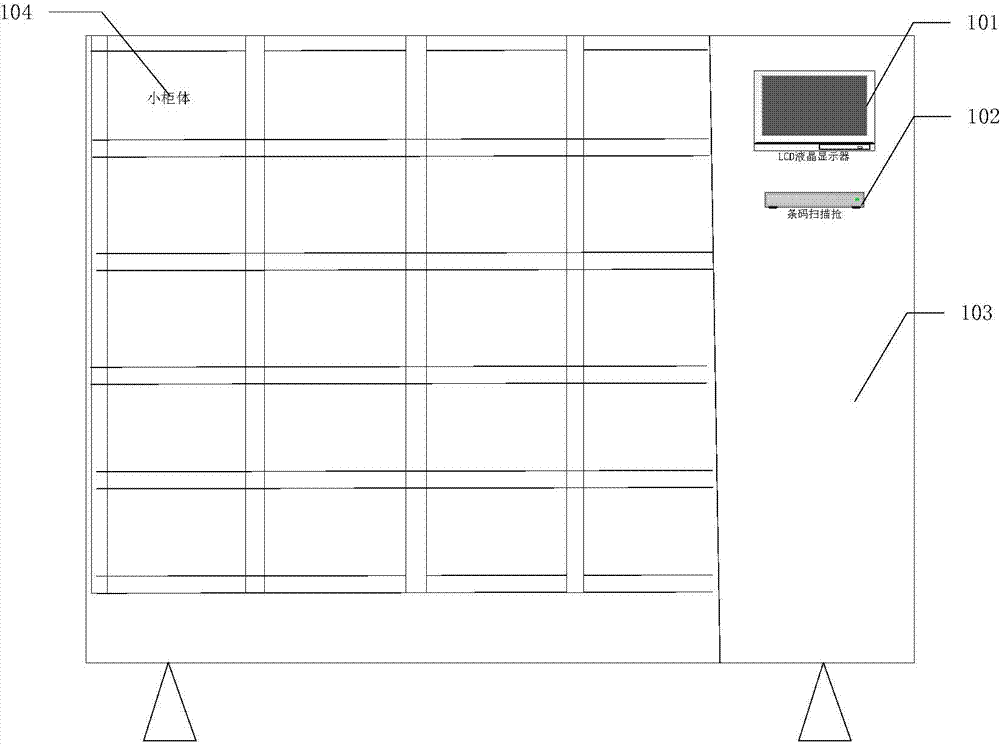 Distributed intelligent drug safety management system and using method