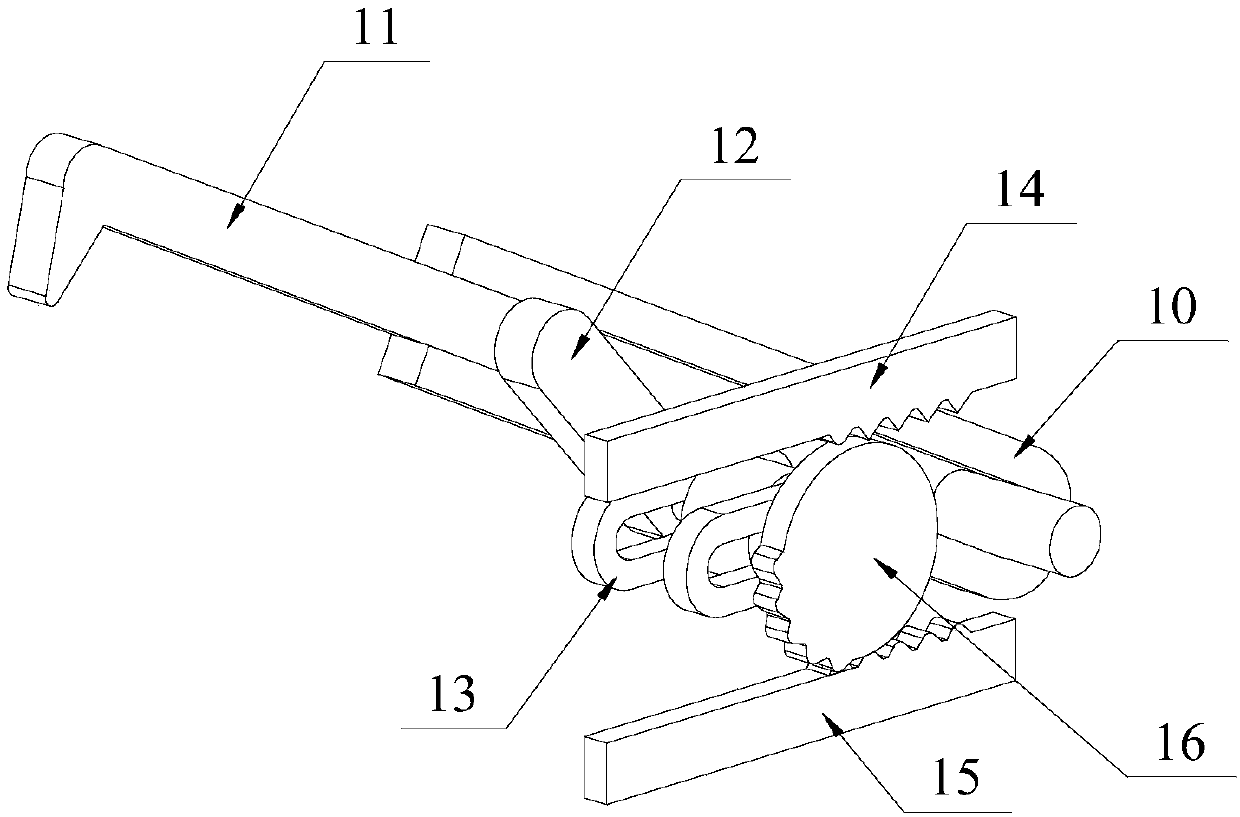 Novel intermittent conveying device