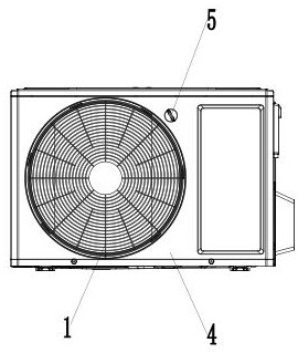 Grating assembly for outdoor unit of air conditioner