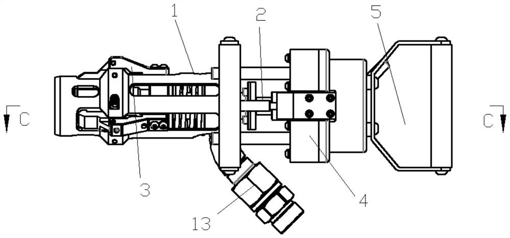 Safe filling device of filling gun