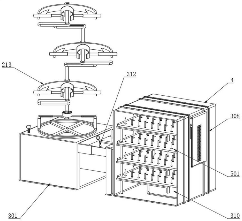 A multi-angle automatic test tool for product vacuum