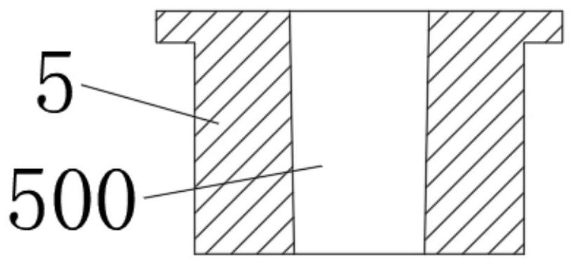 Composite molding process and device for thin-walled deep-hole cylinder precision forgings