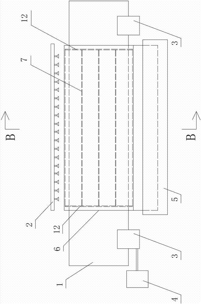 Direct reduced iron water cooling cylinder device