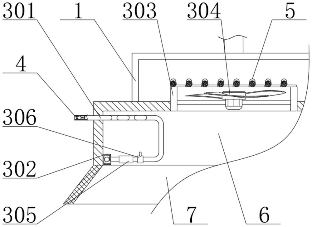 Drying device for automobile paint spraying and using method thereof