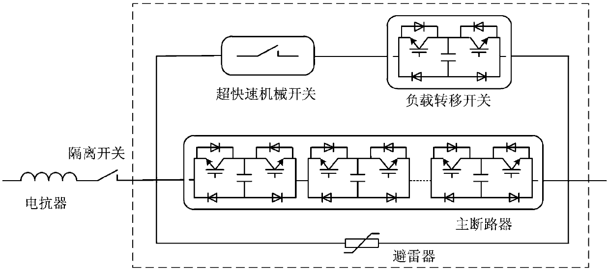 A steady-state energy supplement control strategy for a hybrid HVDC circuit breaker