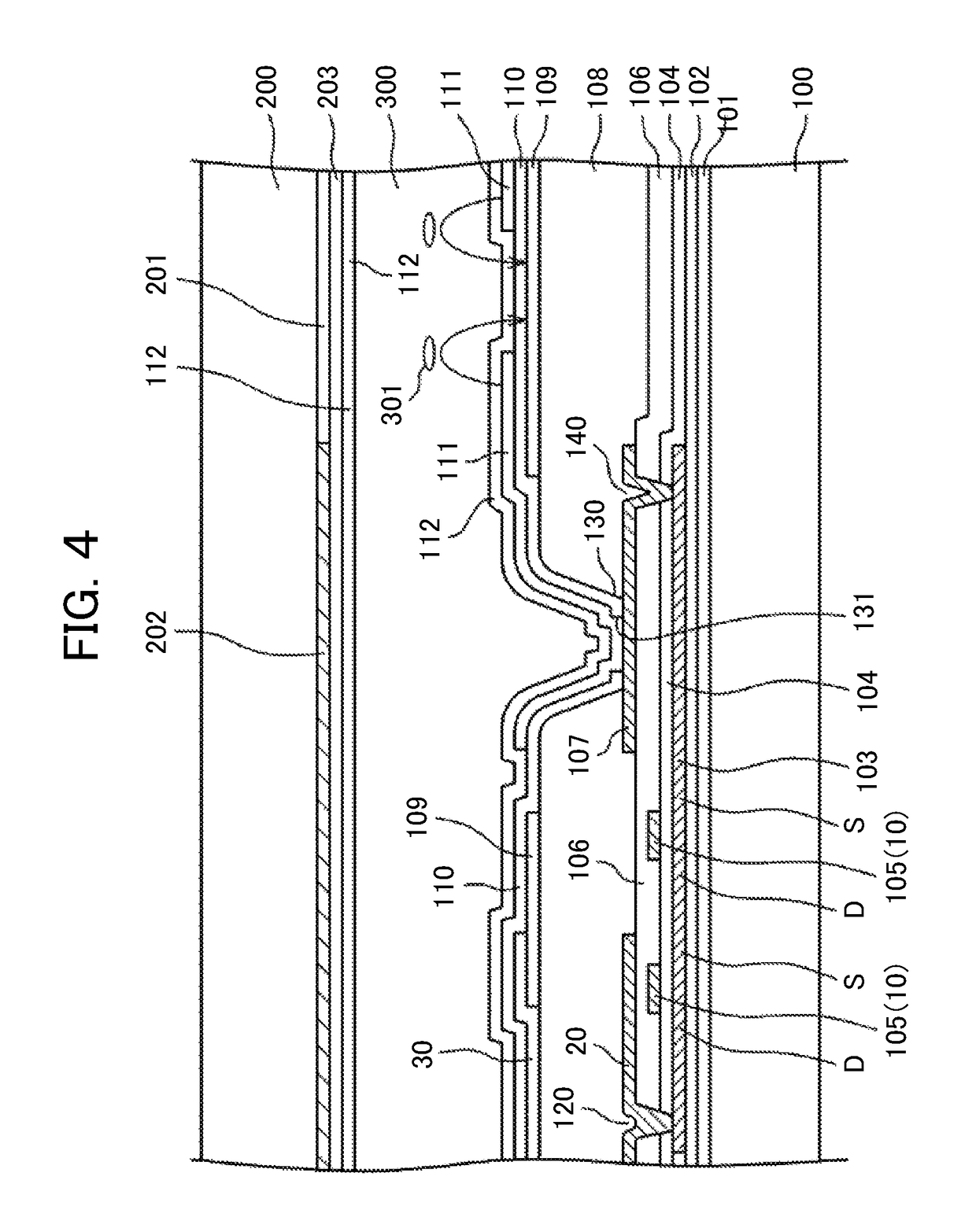 Liquid crystal display device that avoids influence on image quality due to residual ions