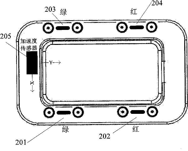 Method and device for switching sound tracks according to horizontal or vertical arrangement of loudspeaker box