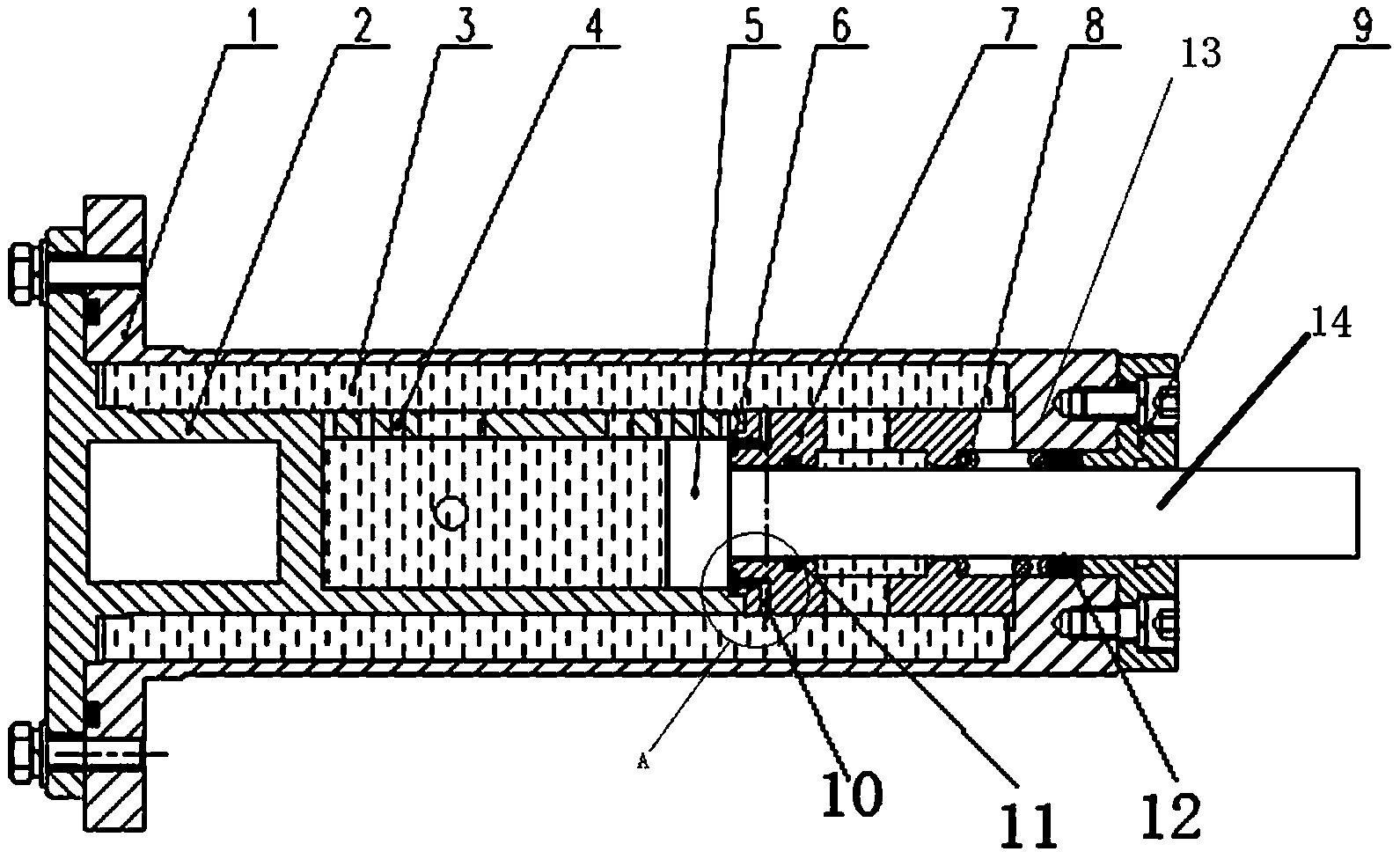 Spring operating mechanism buffer for circuit breaker