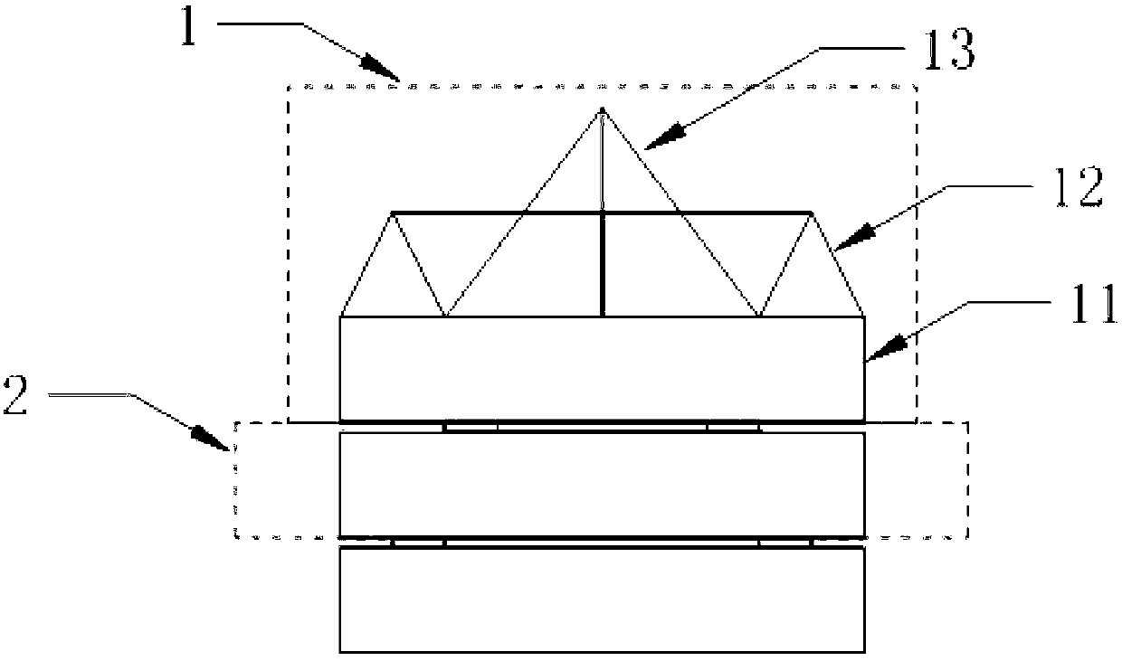 Thin composite multiple-layer band gap microwave dark chamber wall body liner