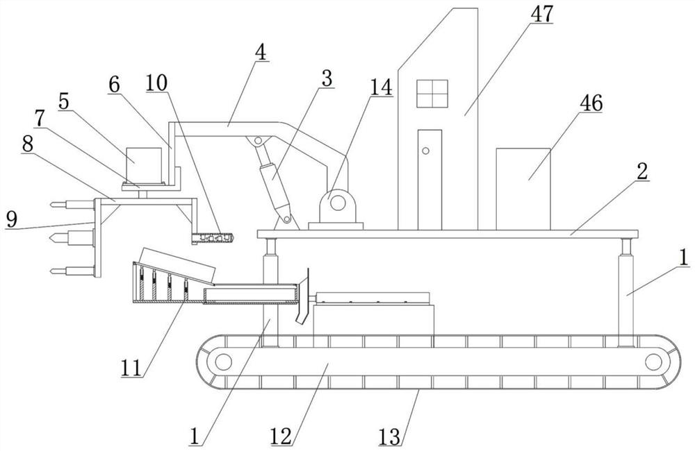 Energy-saving coal mine large-batch mining equipment and method thereof