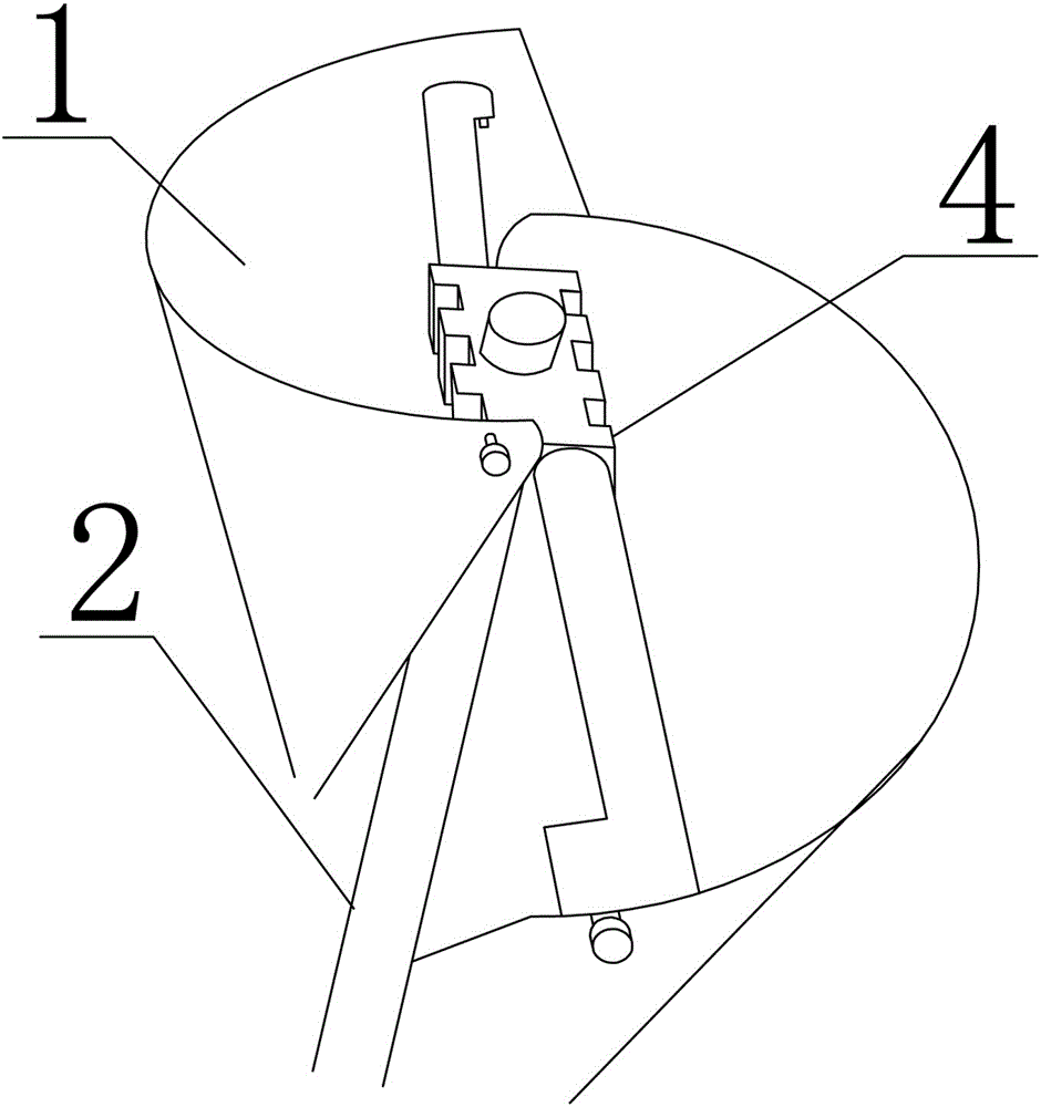 Vertical-axis wind turbine