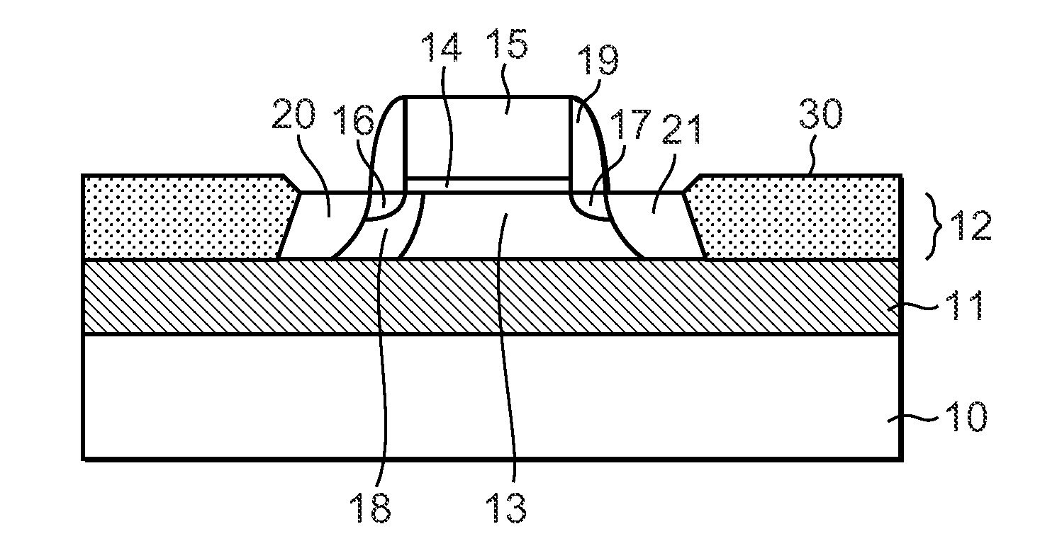 Mosfet and manufacturing method thereof