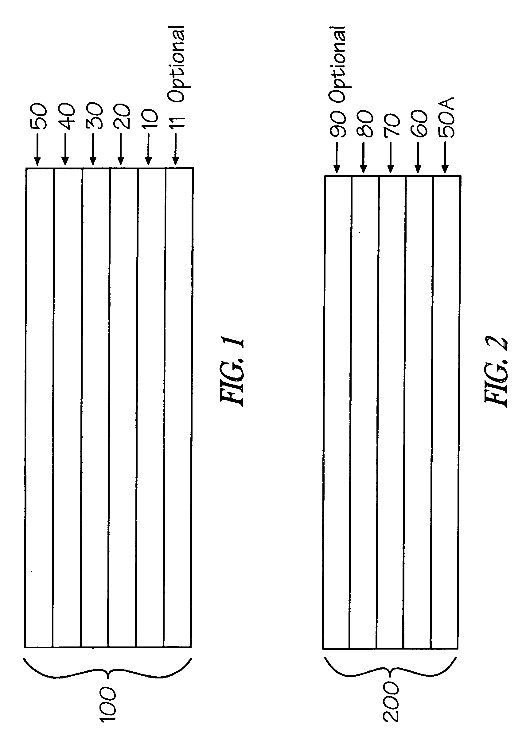 Laminated imaged recording media