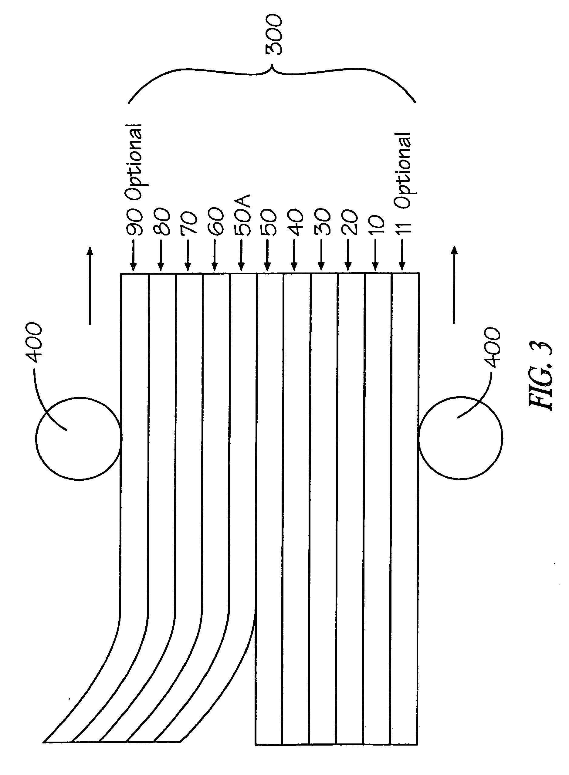 Laminated imaged recording media