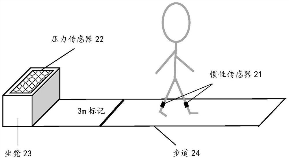 Fall risk assessment system and method