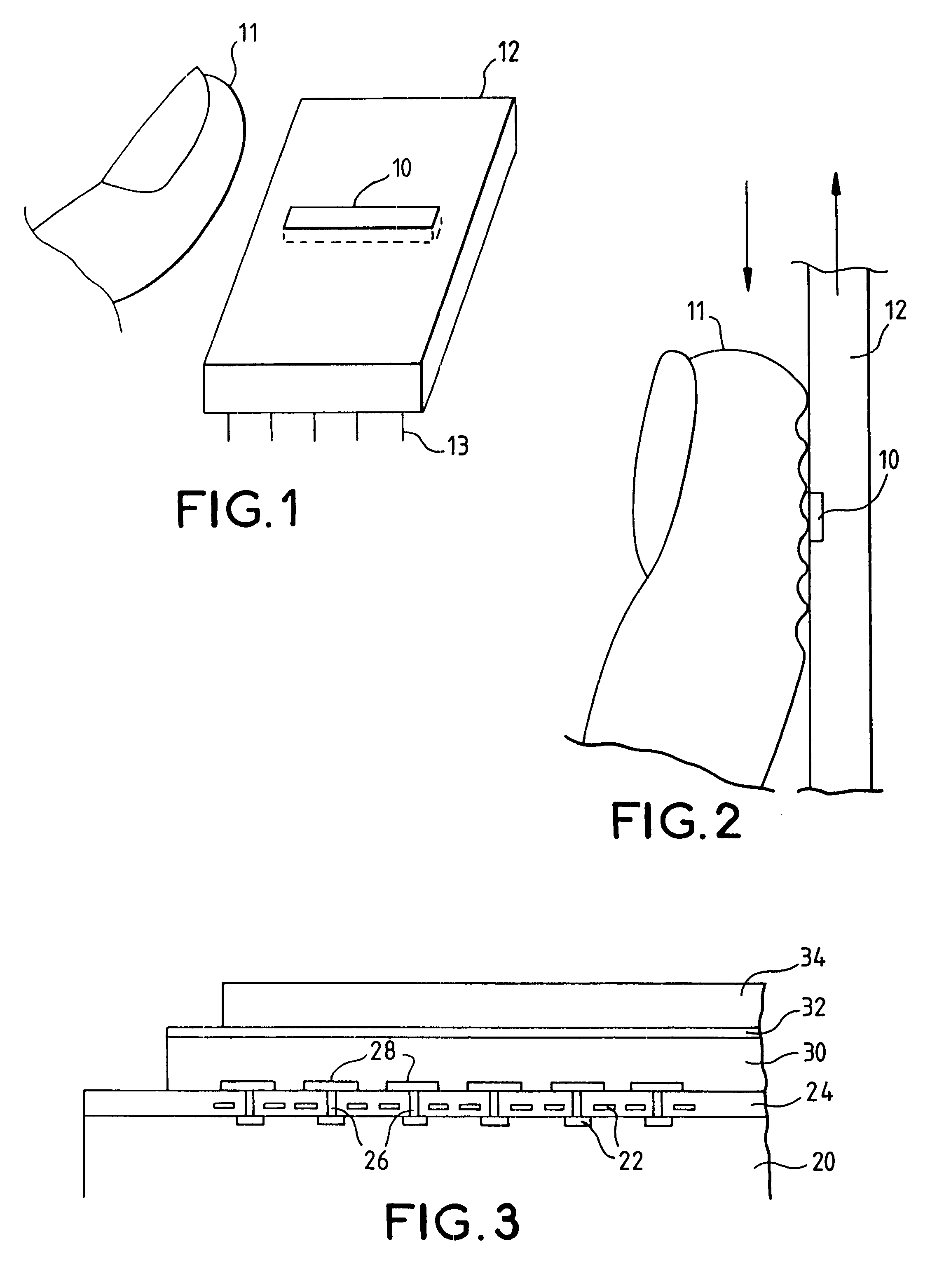 Fingerprint-reading system