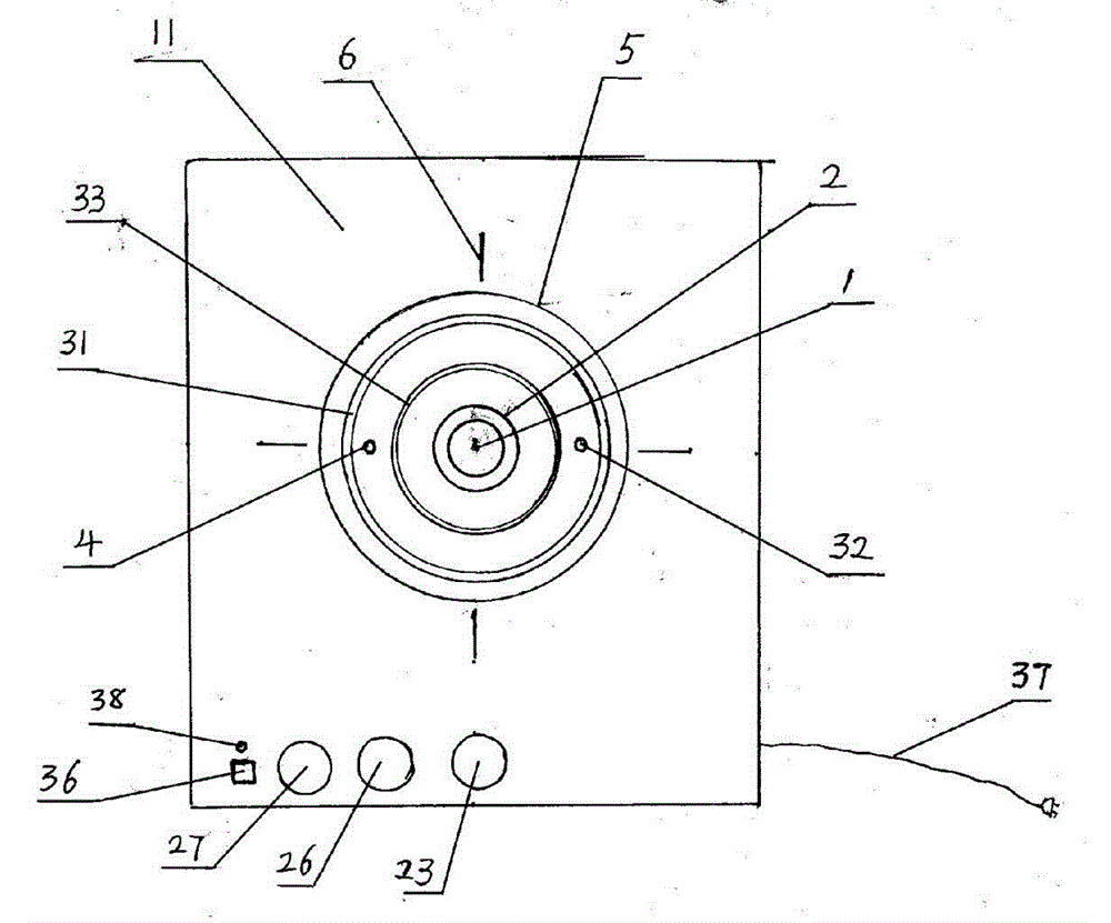 Intelligent gas stove capable of accurately controlling temperature of cookware