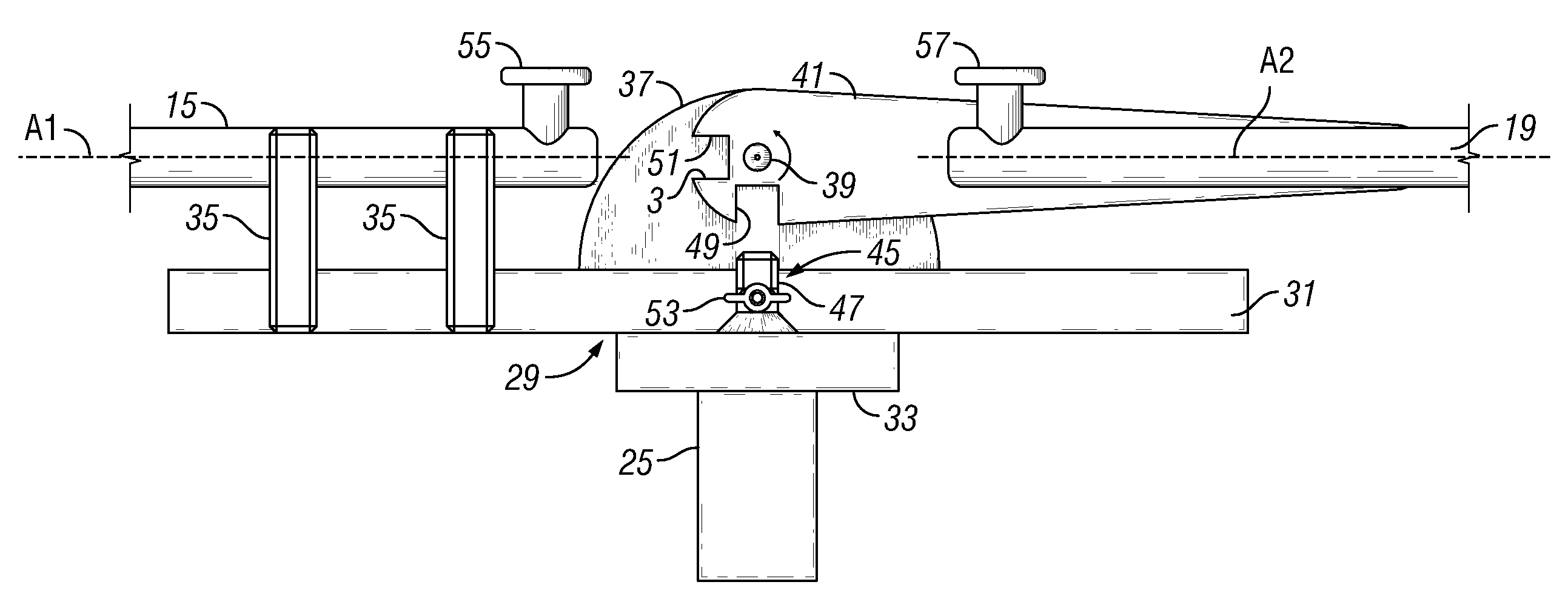 Hinge-Over Riser Assembly