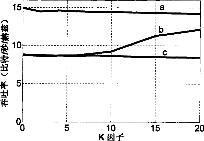 Adaptive feeding back method of multi-user system under Rice channel