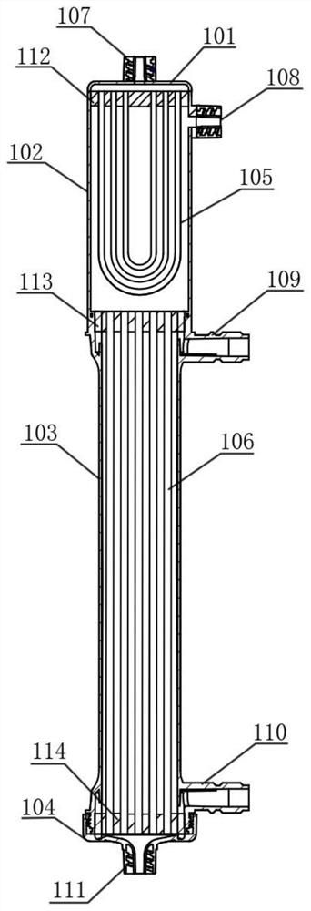 An adsorption hemodialyzer