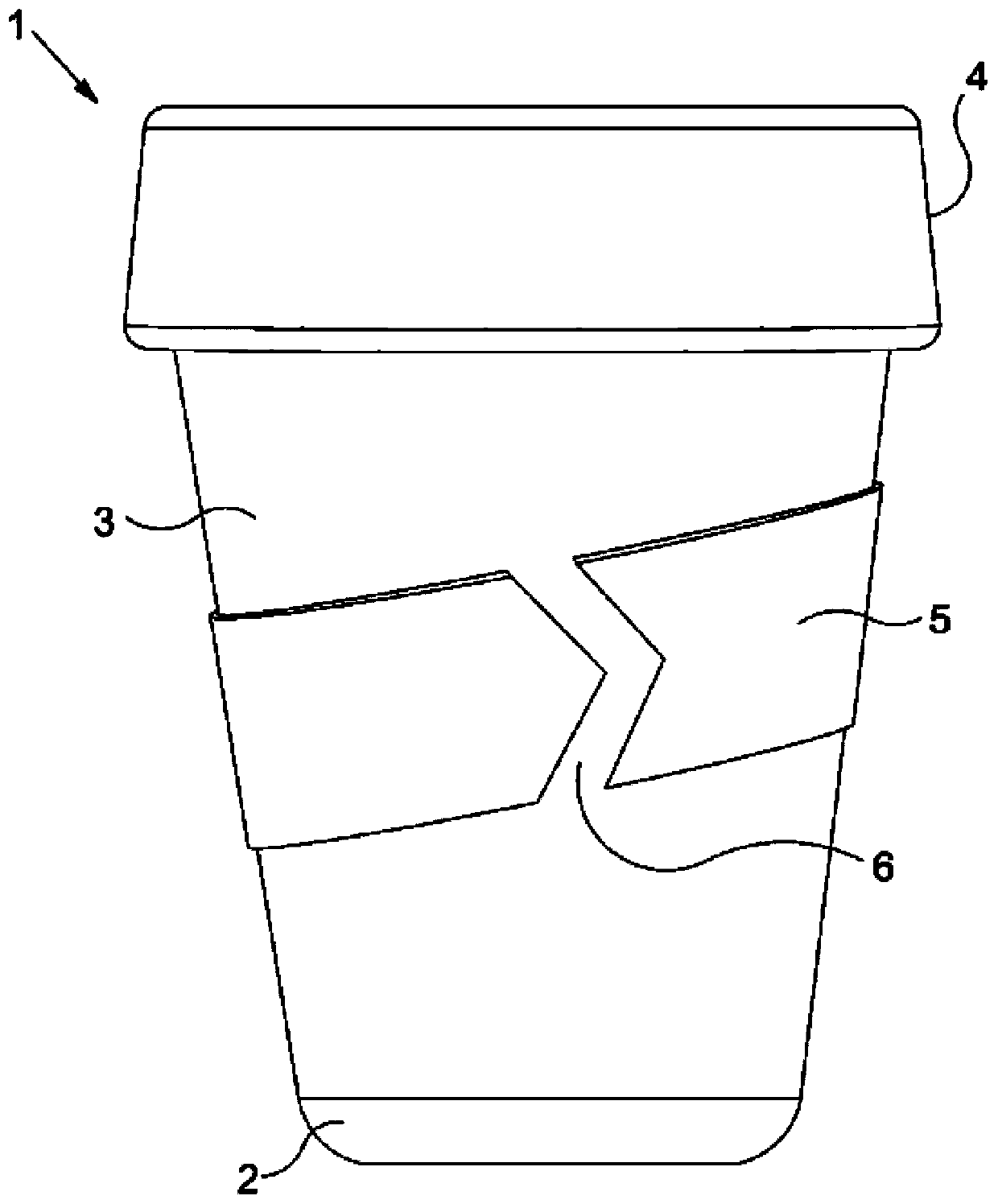 Handling systems, containers for food and beverage, and carriers