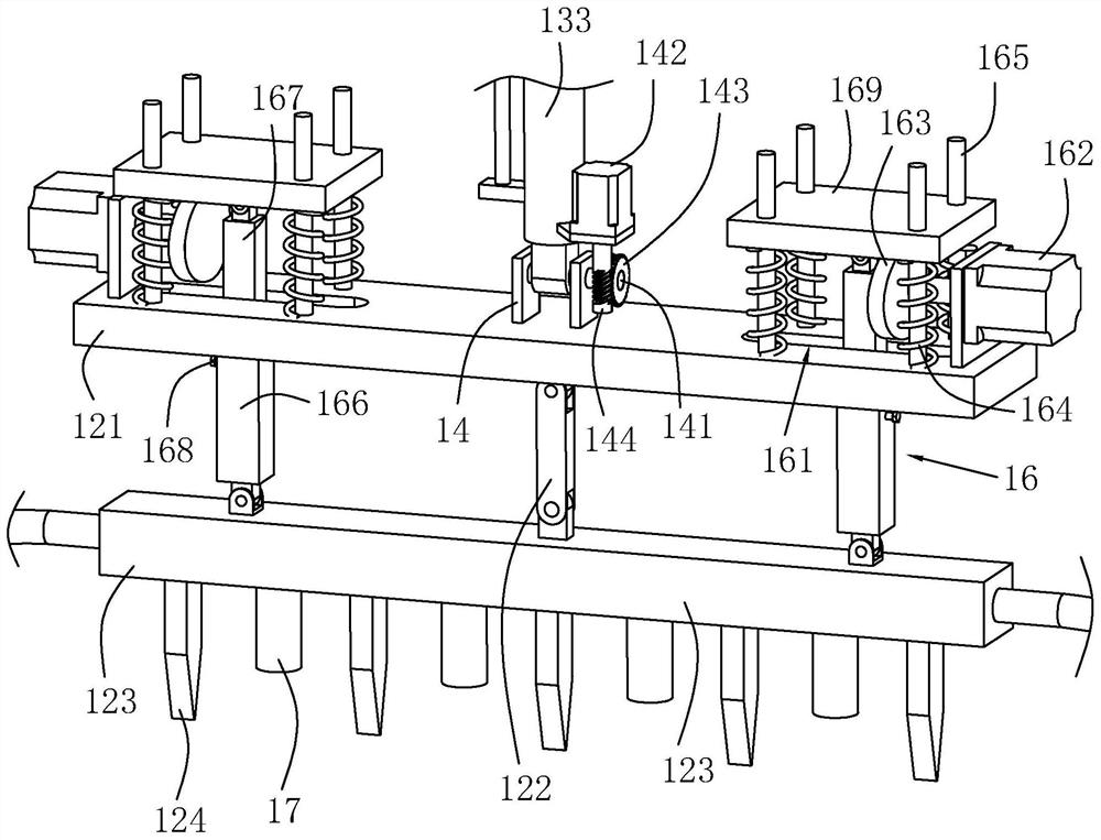 Double-layer high-pressure rotary spraying anti-seepage wall with vertical plastic laying device and its construction method