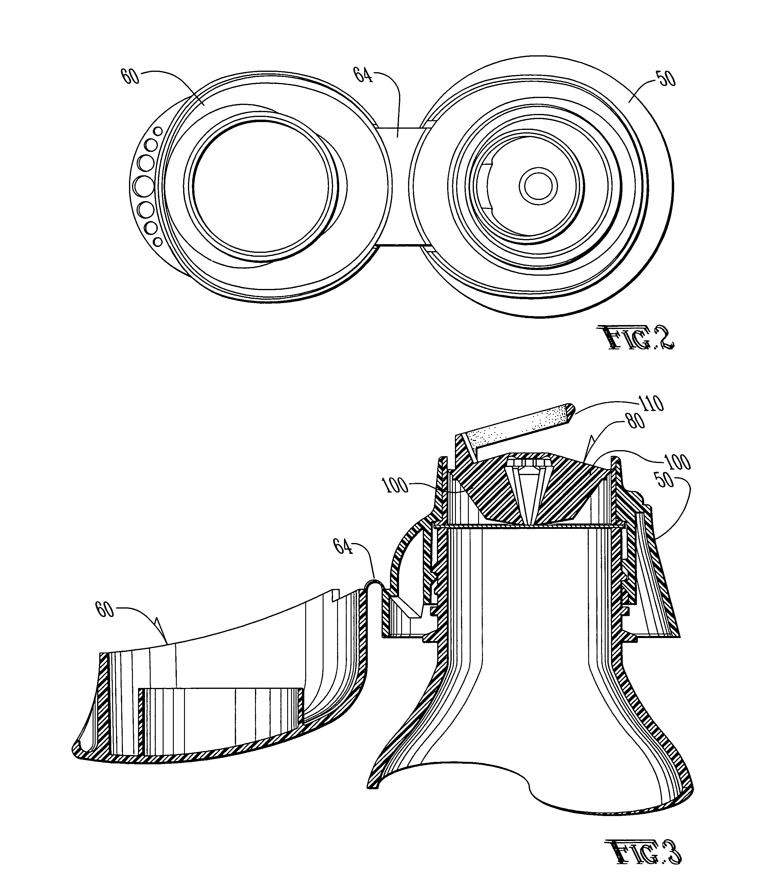 Closure having a seal piercing unit