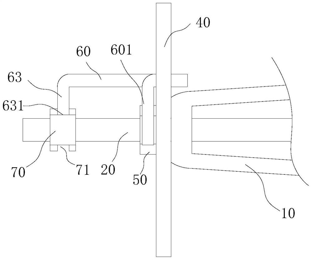 Flow control valve with anti-loosening function