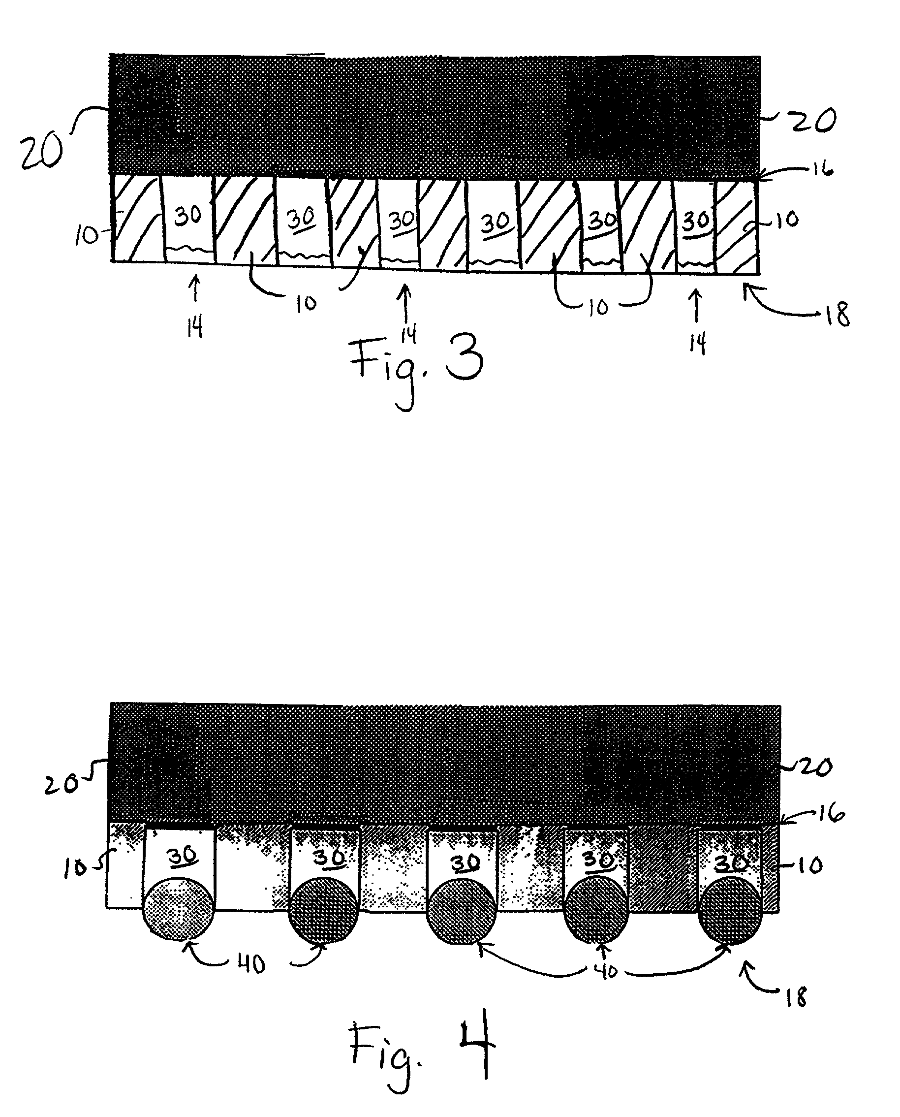 Conductive adhesive interconnection with insulating polymer carrier