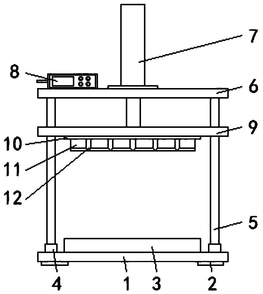 Shaping device for cake and pastry processing