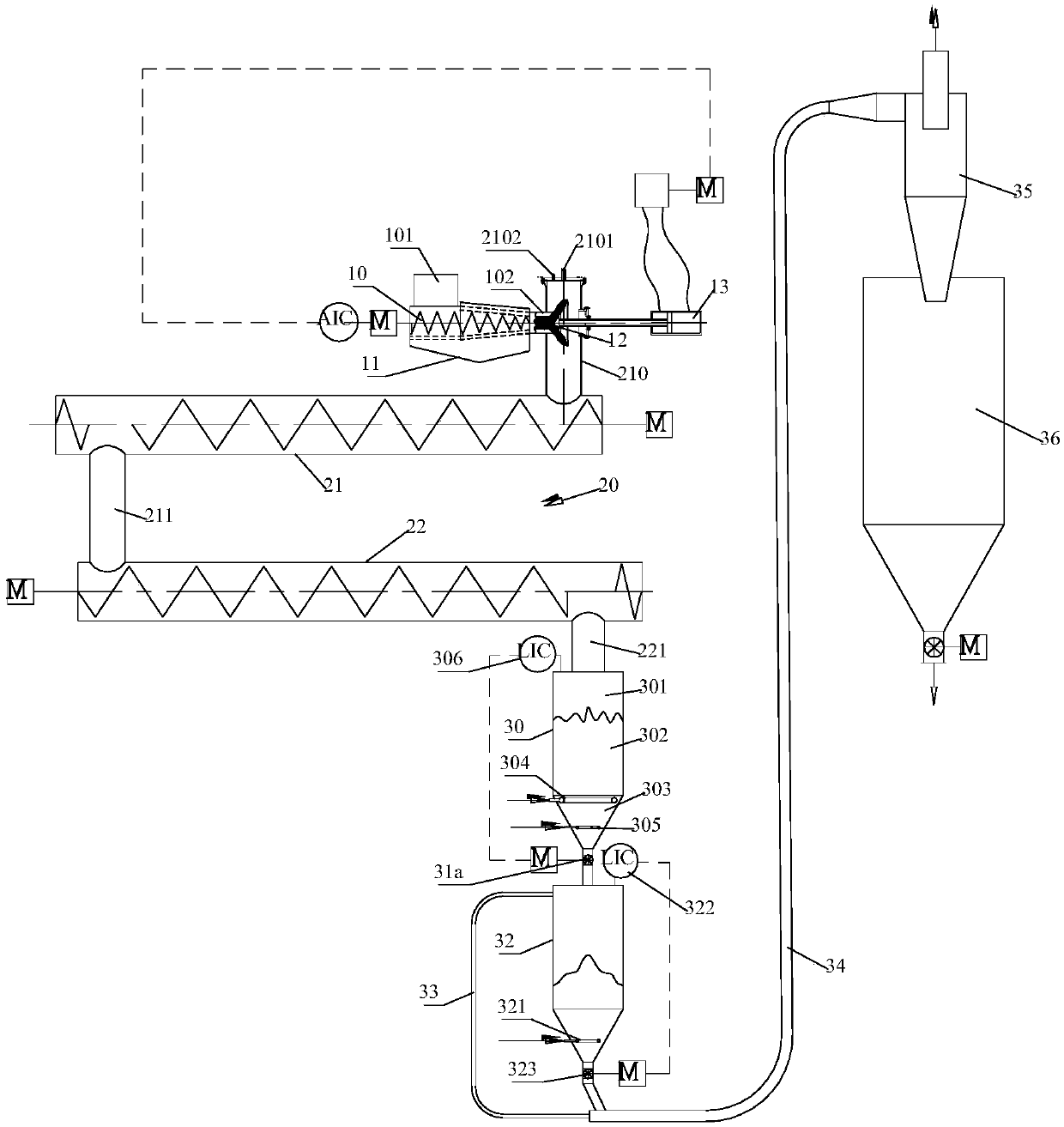 Discharging device for pressurized vessel and steam cooking system