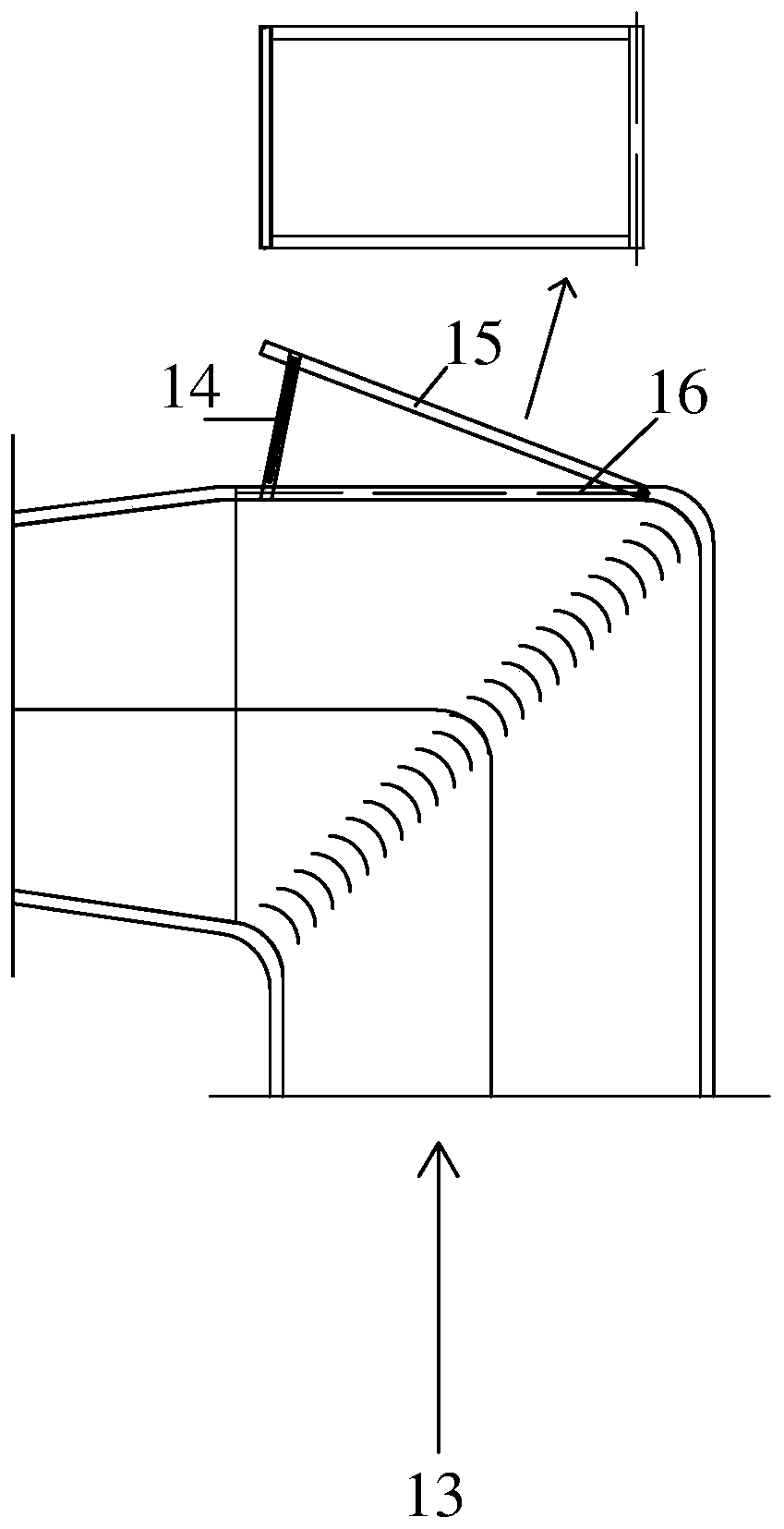 Reflux dual-purpose gustiness wind tunnel