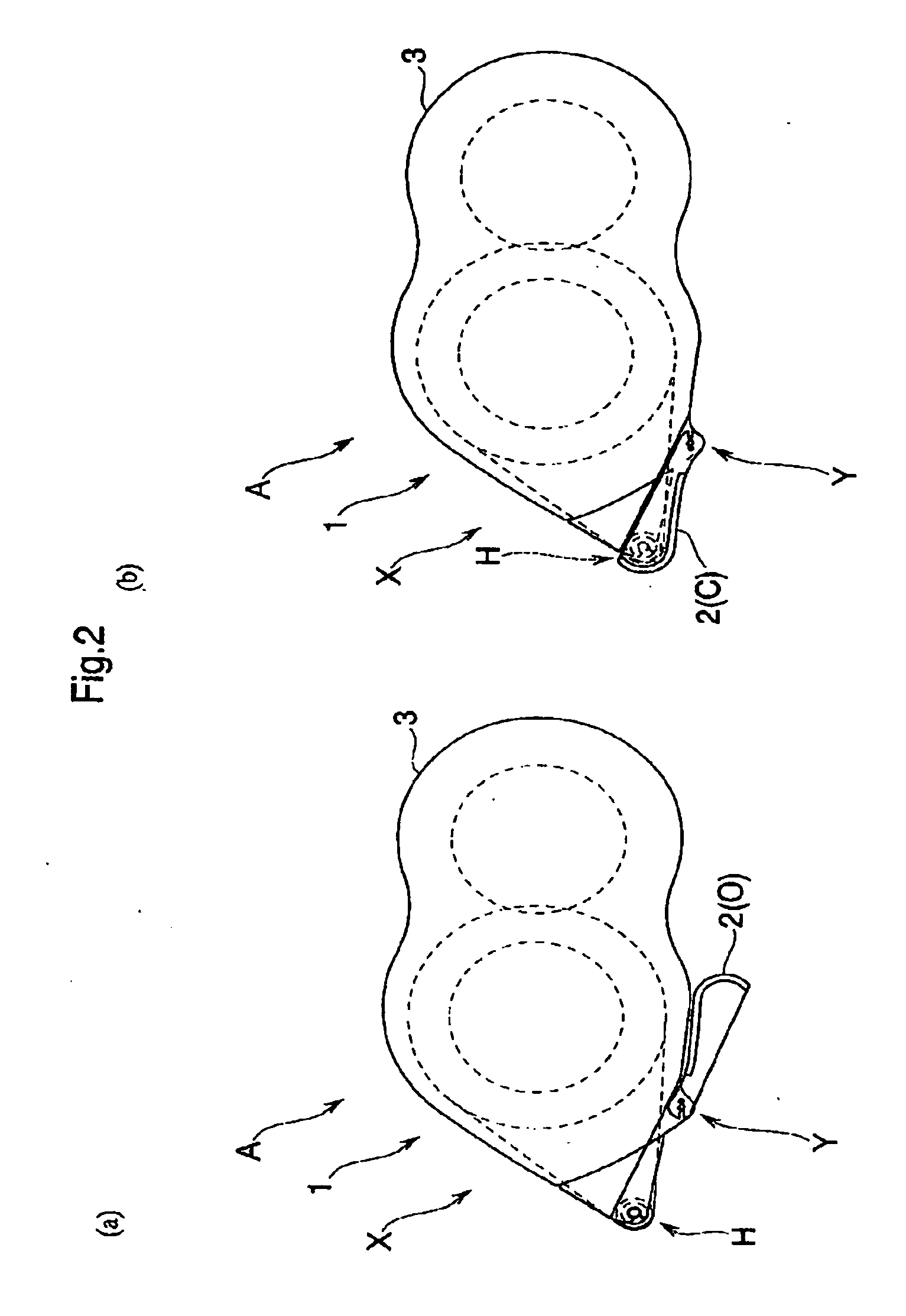 Latching structure for cover and transfer tool