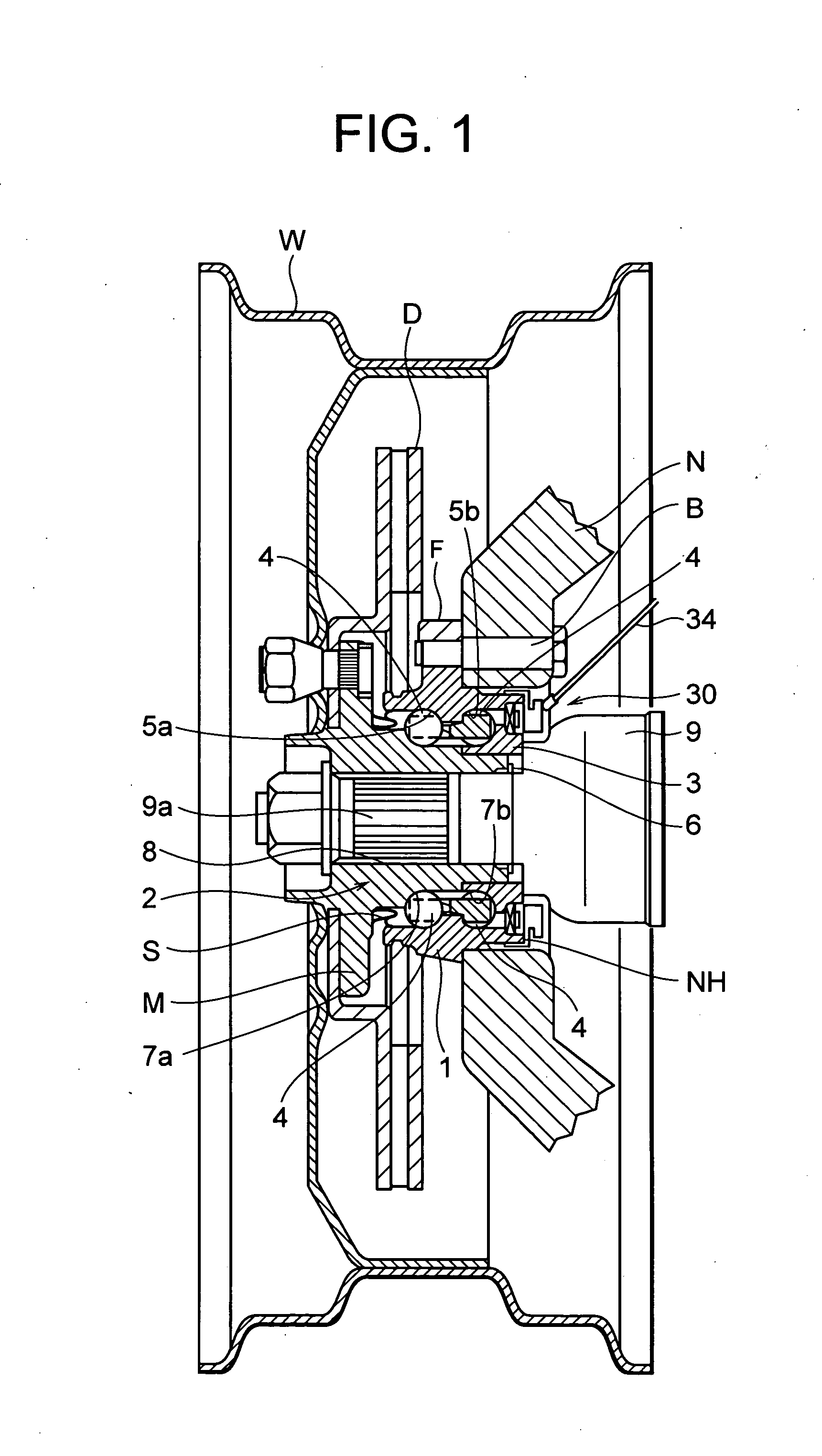 Hub Unit for Driving Wheel