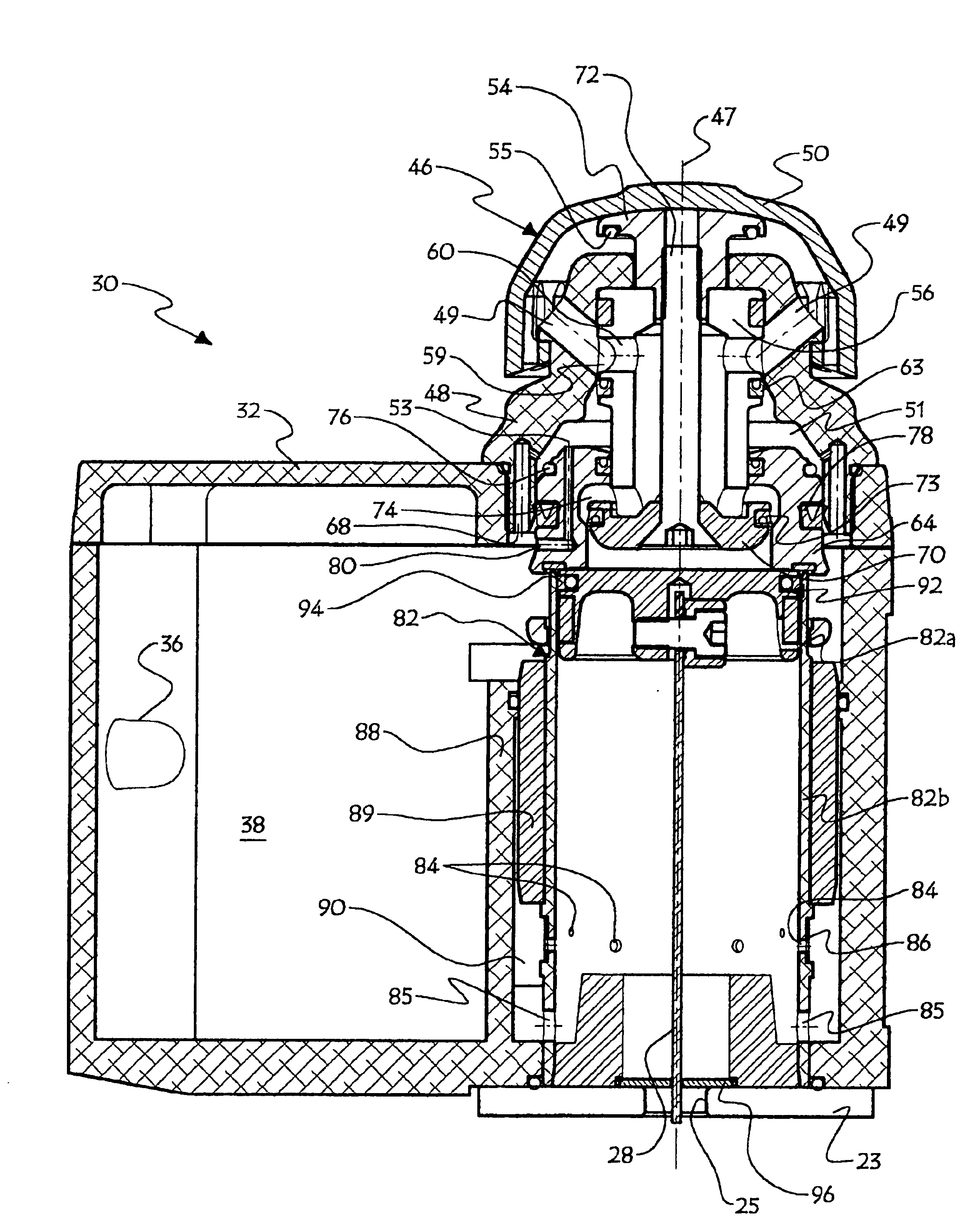 Pneumatic fastener driving tool for hardwood flooring